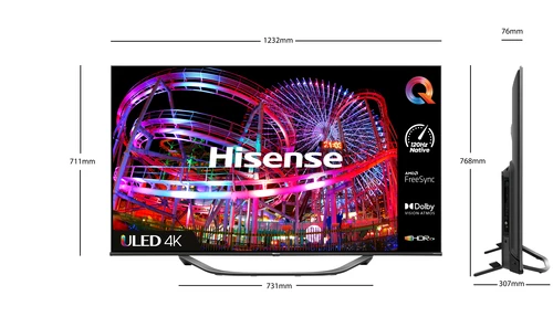 Hisense 55U7HQTUK Televisor 139,7 cm (55") 4K Ultra HD Smart TV Wifi 1