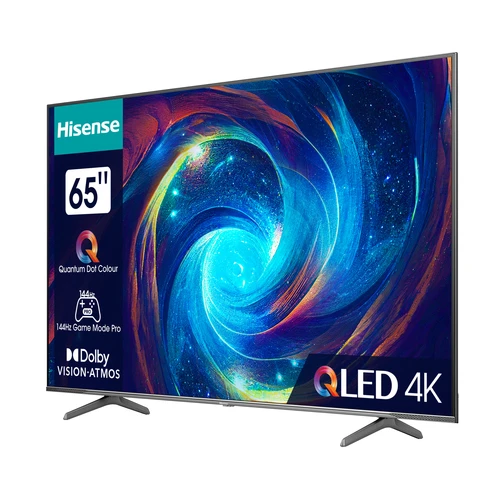 Hisense 65E79KQ PRO 165.1 cm (65") 4K Ultra HD Smart TV Wi-Fi Black 350 cd/m² 1