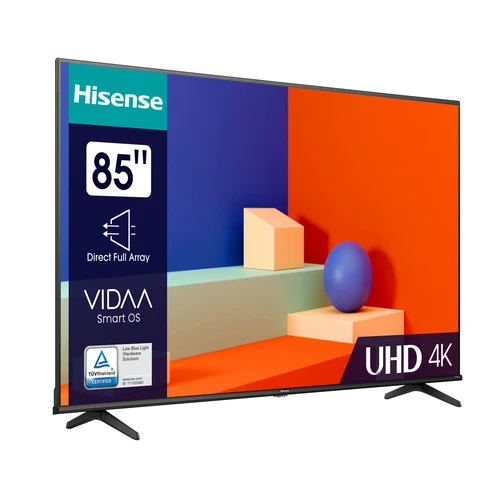 Hisense 85A69K TV 2.16 m (85") 4K Ultra HD Smart TV Wi-Fi Black 1