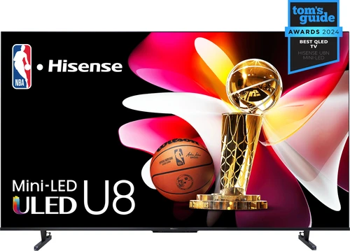 Hisense Class U8 139.7 cm (55") 4K Ultra HD Smart TV Wi-Fi Black 3000 cd/m² 1