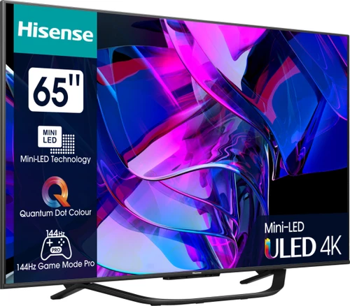 Hisense 65U7KQ TV 165.1 cm (65") 4K Ultra HD Smart TV Wi-Fi Black 2