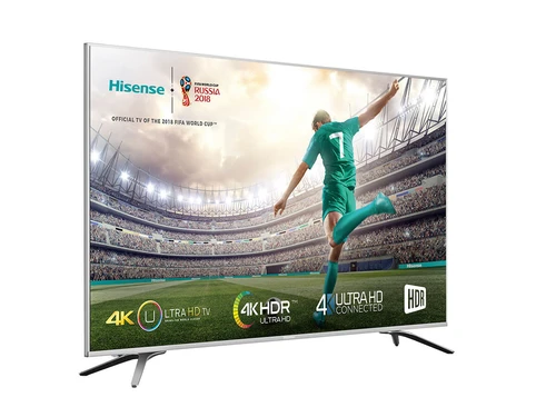Hisense H43A6500 TV 109.2 cm (43") 4K Ultra HD Smart TV Wi-Fi Silver 350 cd/m² 3