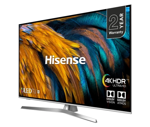Hisense U7B H50U7BUK TV 127 cm (50") 4K Ultra HD Smart TV Wi-Fi Silver 3