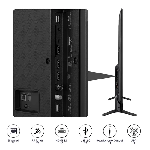 Hisense 58A6K TV 147,3 cm (58") 4K Ultra HD Smart TV Wifi Noir 6