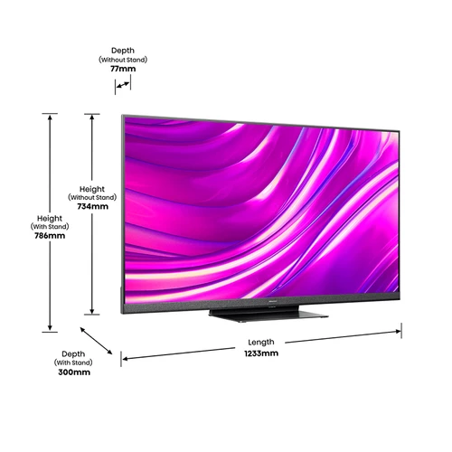 Hisense 65U82HQ TV 163,8 cm (64.5") 4K Ultra HD Smart TV Wifi Noir, Gris 8