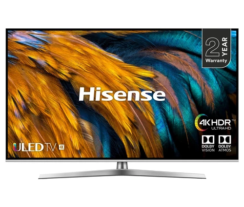 Hisense U7B H55U7BUK TV 139,7 cm (55") 4K Ultra HD Smart TV Wifi Argent