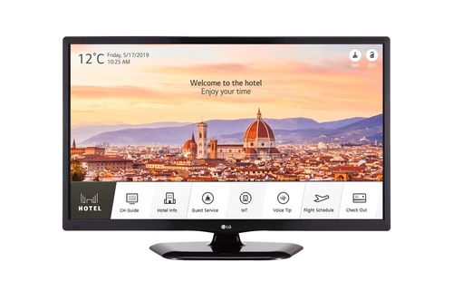 LG 24LT661HBZA TV Hospitality 61 cm (24") HD 250 cd/m² Smart TV Noir 10 W 0