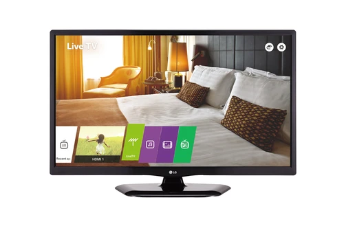 LG 24LV761H hospitality TV 61 cm (24") HD 250 cd/m² Smart TV Black 5 W 0