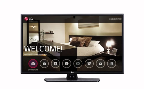 LG 32LV541H televisión para el sector hotelero 81,3 cm (32") HD 240 cd / m² Negro 10 W 0