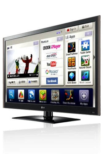 LG 32LV550T TV 81.3 cm (32") Full HD Black 400 cd/m² 0