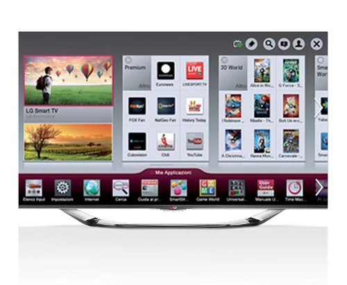 LG 47LA691 Televisor 119,4 cm (47") Full HD Smart TV Plata 0