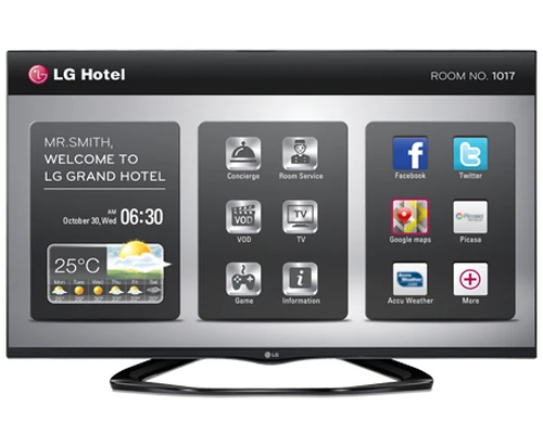 LG 47LP860H televisión para el sector hotelero 119,4 cm (47") Full HD Negro 24 W 0