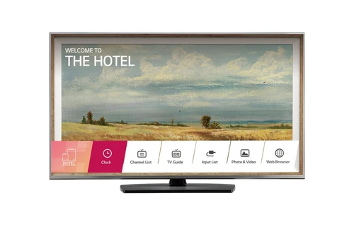 LG 49UU770H hospitality TV 124.5 cm (49") 4K Ultra HD 400 cd/m² Smart TV Silver 20 W 0