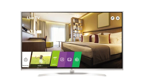 LG 49UW961H TV Hospitality 124,5 cm (49") 4K Ultra HD 400 cd/m² Blanc 20 W 0