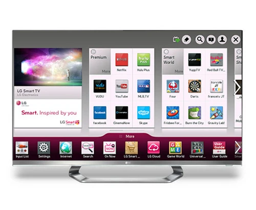 LG 55LM8600 TV 138,7 cm (54.6") Full HD Wifi Aluminium 0