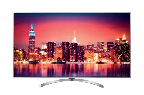 LG 55SJ810V TV 139,7 cm (55") 4K Ultra HD Smart TV Wifi Argent, Blanc 0