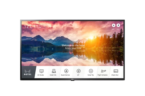 LG 55US662H0ZC televisión para el sector hotelero 139,7 cm (55") 4K Ultra HD 400 cd / m² Smart TV Negro 20 W 0