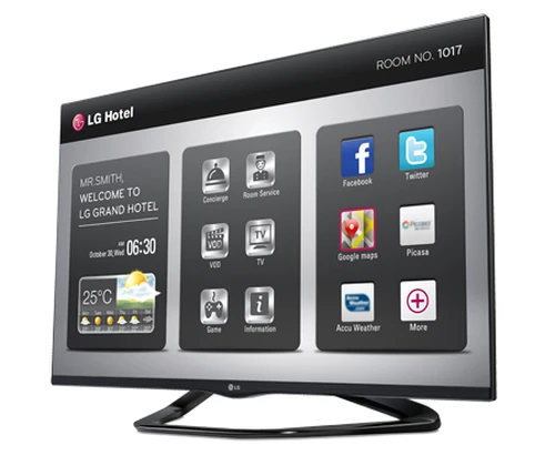 LG 55LP860H televisión para el sector hotelero 139,7 cm (55") Full HD Negro 24 W 1