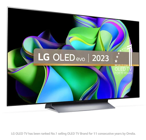 LG OLED evo OLED48C34LA 121,9 cm (48") 4K Ultra HD Smart TV Wifi Argent 1