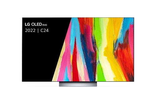 LG OLED evo OLED55C24LA 139,7 cm (55") 4K Ultra HD Smart TV Wifi Argent 1