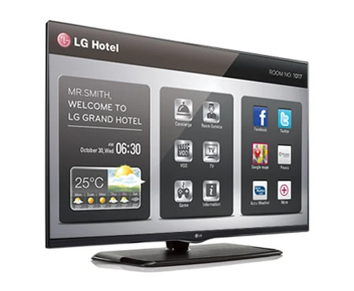 LG 42LP870H televisión para el sector hotelero 106,7 cm (42") Full HD Smart TV Negro 10 W 2