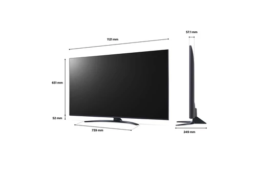 LG UHD 50UQ91006LA TV 127 cm (50") 4K Ultra HD Smart TV Wifi Noir 2