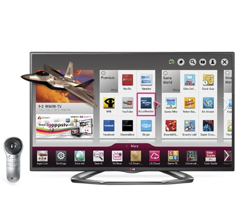 LG 60LA6205 TV 152,4 cm (60") Full HD Smart TV Wifi Noir 3