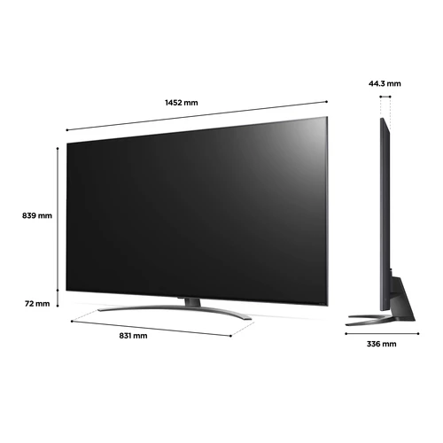 LG 65QNED816QA TV 165.1 cm (65") 4K Ultra HD Smart TV Wi-Fi Black 3