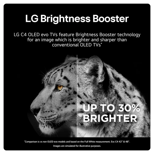 LG OLED48C44LA.AEK TV 121.9 cm (48") 4K Ultra HD Smart TV Wi-Fi Brown 3