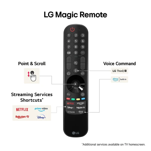 LG OLED48C44LA.AEK TV 121.9 cm (48") 4K Ultra HD Smart TV Wi-Fi Brown 6