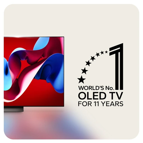LG OLED77C44LA.AEK TV 195.6 cm (77") 4K Ultra HD Smart TV Wi-Fi Brown 6
