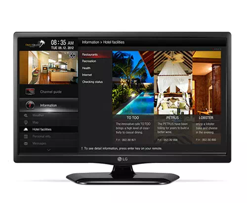 LG 22LX530H TV 55,9 cm (22") HD Noir