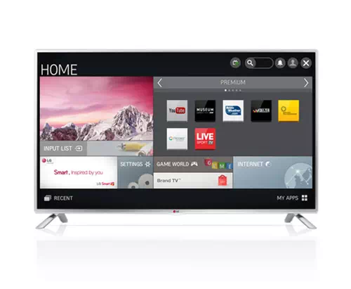 LG 32LB570U TV 81.3 cm (32") HD Smart TV Wi-Fi Metallic