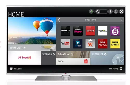 LG 32LB580V TV 81.3 cm (32") Full HD Smart TV Wi-Fi Grey