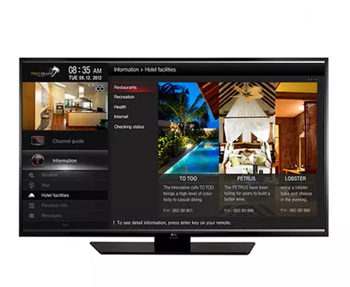 LG 32LX541H TV 81.3 cm (32") Full HD Black