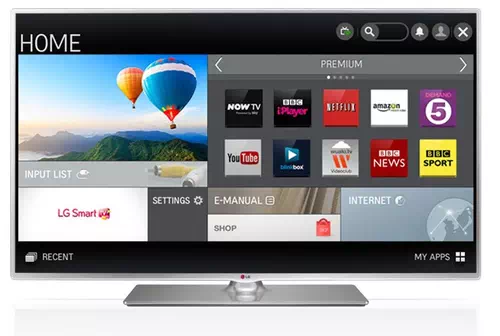 LG 47LB580V TV 119,4 cm (47") Full HD Smart TV Wifi Gris