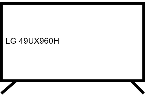 Change language of LG 49UX960H