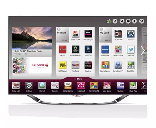 LG 55LA960W TV 139,7 cm (55") Full HD Smart TV Wifi Noir