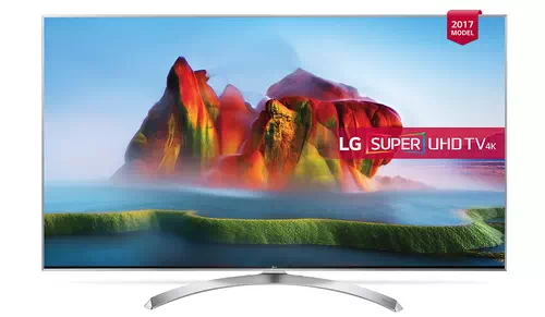 LG 65SJ810V Televisor 165,1 cm (65") 4K Ultra HD Smart TV Wifi Plata, Blanco