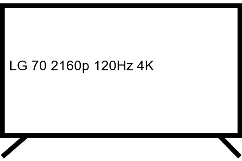 Cambiar idioma LG 70 2160p 120Hz 4K