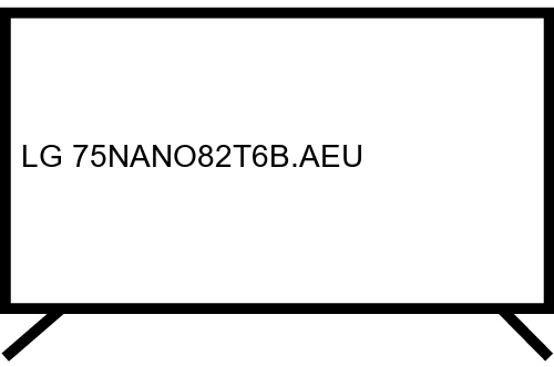 Change language of LG 75NANO82T6B.AEU