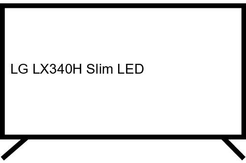 LG LX340H Slim LED 138,7 cm (54.6") Full HD Noir