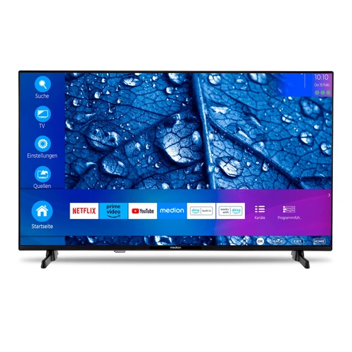 MEDION LIFE P14051 101,6 cm (40") Full HD Smart TV Wifi Noir 250 cd/m² 0