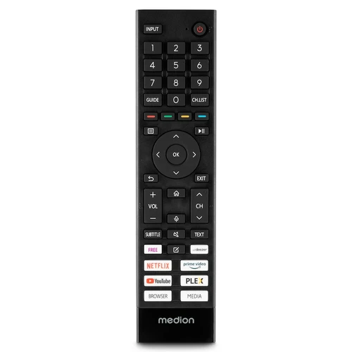 MEDION LIFE X15015 127 cm (50") 4K Ultra HD Smart TV Wi-Fi Black 250 cd/m² 15