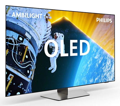 Philips 55OLED819 139.7 cm (55") 4K Ultra HD Smart TV Wi-Fi Metallic 2