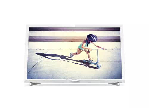Philips 4000 series 24PHT4032/60 TV 61 cm (24") WXGA White