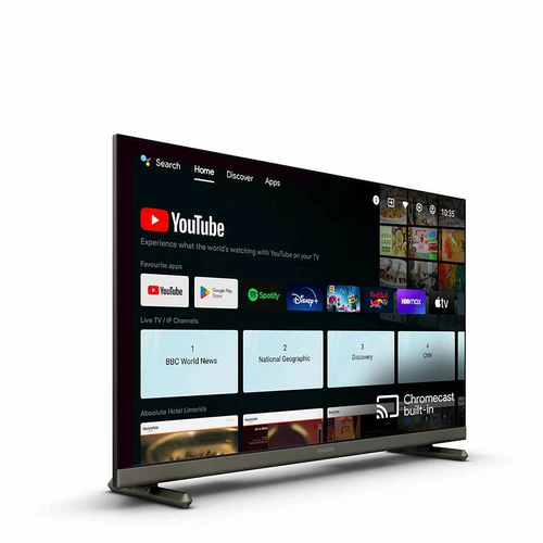 Philips 32HFL4518/12 hospitality TV 81.3 cm (32") HD 250 cd/m² Smart TV Black 20 W