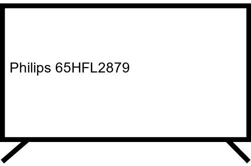 Philips 65HFL2879 televisión para el sector hotelero 165,1 cm (65") 4K Ultra HD 350 cd / m² Negro 16 W