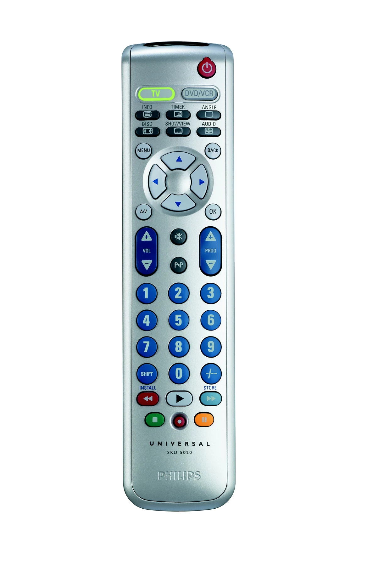 Philips SRU5020 2in1 for TV&VCR/DVD Universal Remote Control