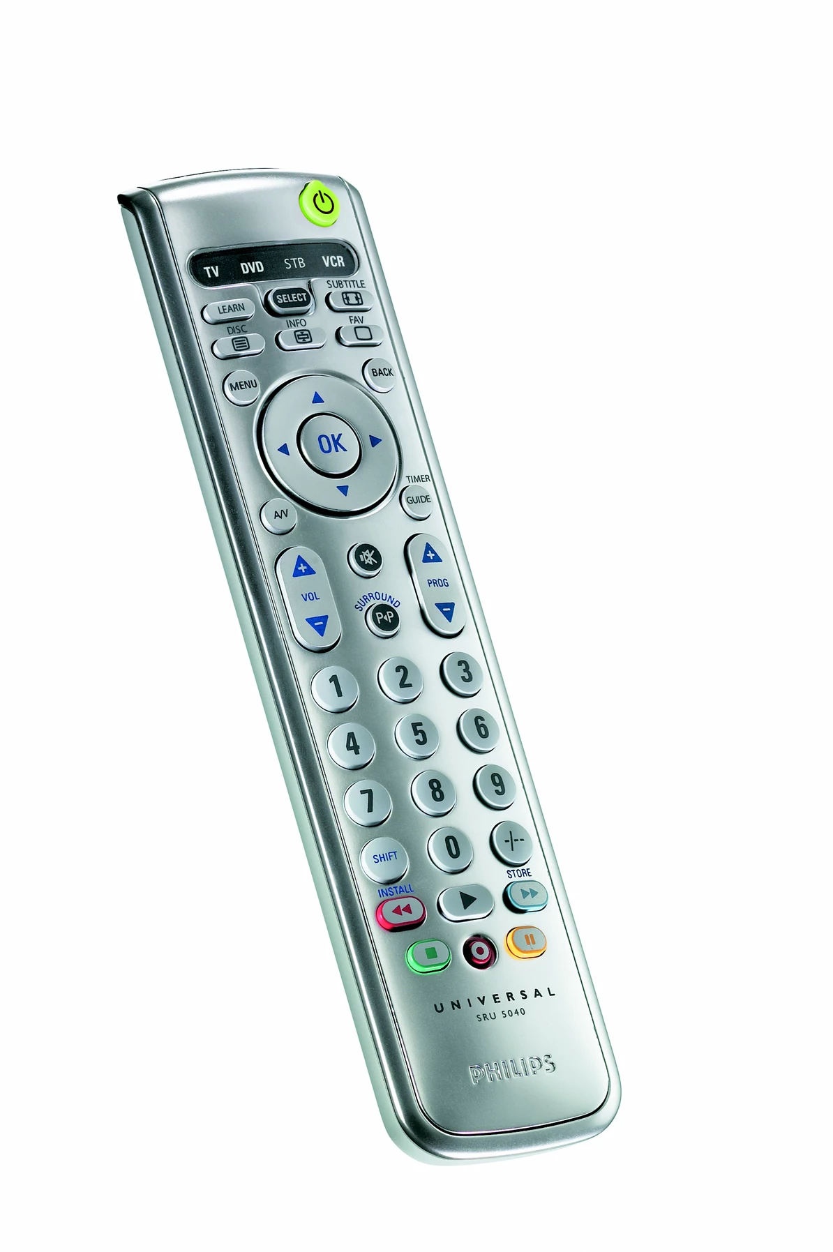 Philips SRU5040 4in1 Italy SAT Universal Remote Control